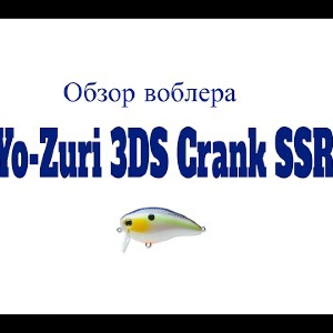 Видеообзор воблера Yo-Zuri 3DS Crank SSR по заказу Fmagazin