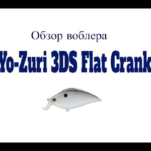 Видеообзор воблера Yo-Zuri 3DS Flat Crank по заказу Fmagazin