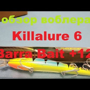 Видеообзор приманки Gillies Killalure 6 Barra Bait +12 по заказу Fmagazin