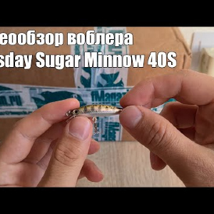 Видеообзор воблера Bassday Sugar Minnow 40S по заказу с Fmagazin