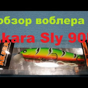 Видеообзор воблера Akara Sly 90F по заказу Fmagazin