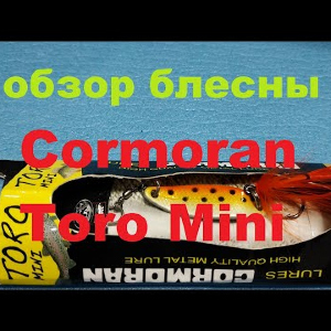 Видеообзор колебалочки Cormoran Toro Mini по заказу Fmagazin