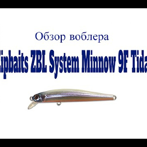 Видеообзор воблера Zipbaits ZBL System Minnow 9F Tidal по заказу Fmagazin