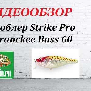 Видеообзор Воблера Strike Pro Cranckee Bass 60 по заказу Fmagazin.