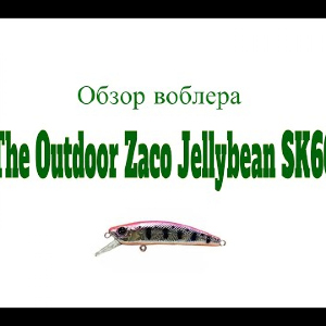 Видеообзор воблера The Outdoor Zaco Jellybean SK60 по заказу Fmagazin