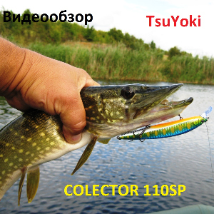 Видеообзор воблера TsuYoki Colector 110SP по заказу Fmagazin.