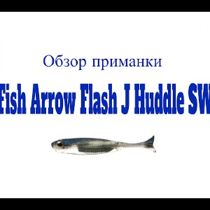 Видеообзор силиконовой приманки Fish Arrow Flash J Huddle SW по заказу Fmagazin