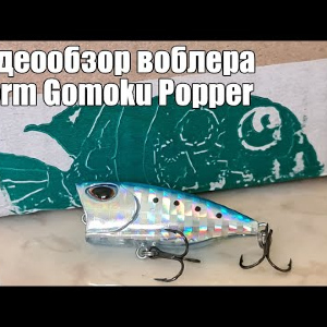 Видеообзор воблера Storm Gomoku Popper с Fmagazin