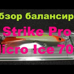 Видеообзор балансира Strike Pro Micro Ice 70D по заказу Fmagazin