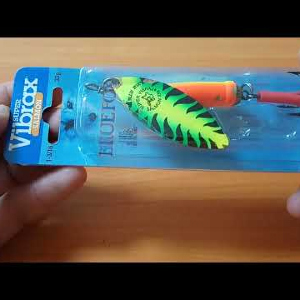 Unboxing блесны Blue Fox Salmon Super Vibrax по заказу Fmagazin