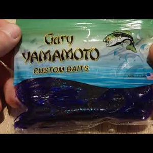 Unboxing пластиковой приманки Gary Yamamoto Hula Grub по заказу Fmagazin