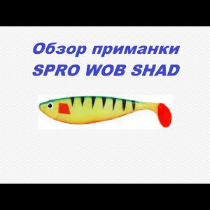 Видеообзор приманки SPRO WOB SHAD по заказу Fmagazin.