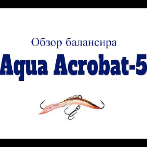 Видеообзор балансира Aqua Acrobat-5 по заказу Fmagazin