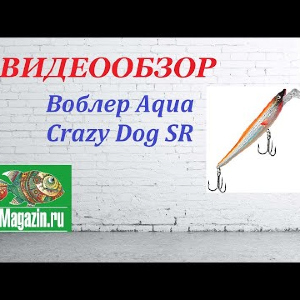 Видеообзор Воблера Aqua Crazy Dog SR по заказу Fmagazin.
