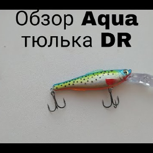 Обзор воблера Aqua Тюлька DR 105 по заказу Fmagazin