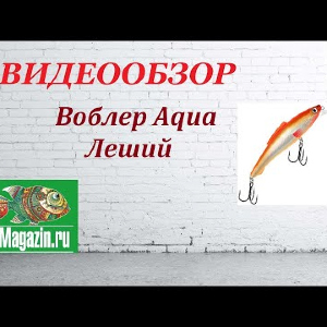 Видеообзор Воблера Aqua Леший по заказу Fmagazin.