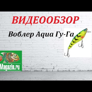 Видеообзор Воблера Aqua Гу-Га по заказу Fmagazin.