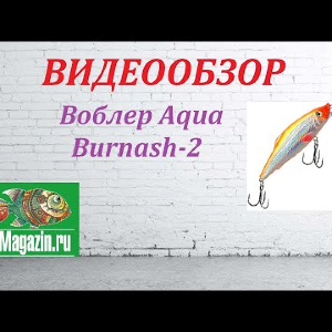 Видеообзор Воблера Aqua Burnash-2 по заказу Fmagazin.