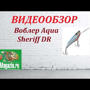 Видеообзор Воблера Aqua Sheriff DR по заказу Fmagazin.