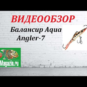 Видеообзор Балансира Aqua Angler-7 по заказу Fmagazin.