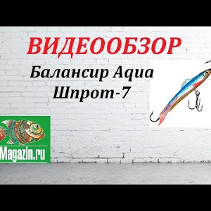 Видеообзор Балансира Aqua Шпрот-7 по заказу Fmagazin.
