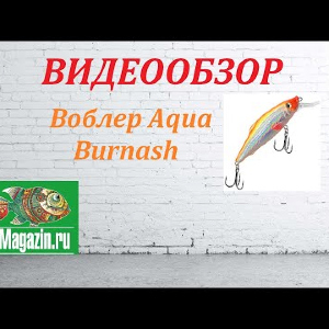 Видеообзор Воблера Aqua Burnash по заказу Fmagazin.
