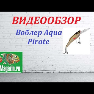 Видеообзор Воблера Aqua Pirate по заказу Fmagazin.