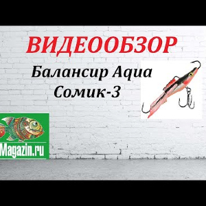 Видеообзор Балансира Aqua Сомик-3 по заказу Fmagazin.