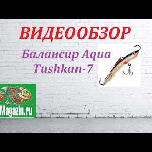 Видеообзор Балансира Aqua Tushkan-7 по заказу Fmagazin.