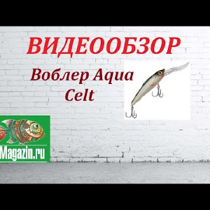 Видеообзор Воблера Aqua Celt по заказу Fmagazin.