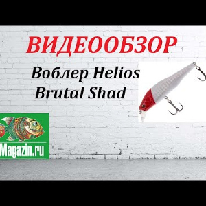 Видеообзор Воблера Helios Brutal Shad по заказу Fmagazin.