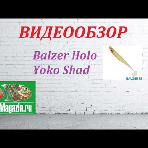 Видеообзор приманки Balzer Holo Yoko Shad по заказу Fmagazin.
