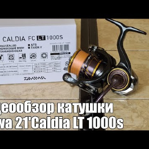 Видеообзор катушки Daiwa 21'Caldia LT 1000s с Fmagazin