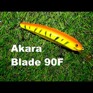 Обзор воблера Akara Blade 90F по заказу Fmagazin