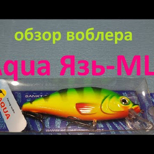 Видеообзор интересного воблера Aqua Язь-МШ по заказу Fmagazin