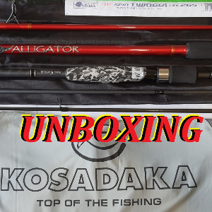Unboxing посылки с футболкой Kosadaka и спиннингами по заказу Fmagazin.