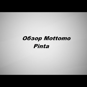 Видеообзор Mottomo Pinta по заказу Fmagazin.
