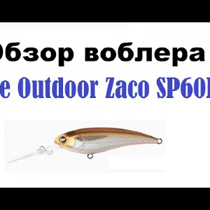 Видеообзор воблера The Outdoor Zaco SP60L   по заказу интернет-магазина Fmagazin
