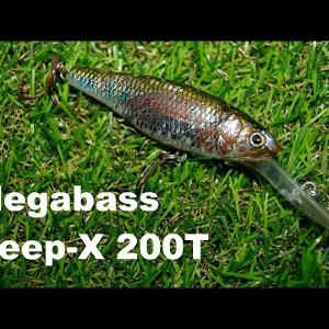 Обзор воблера Megabass Deep-X 200T по заказу Fmagazin