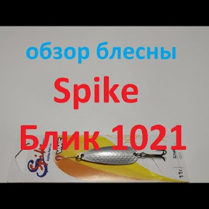 Видеообзор колебалки Spike Блик 1021 по заказу Fmagazin