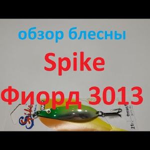 Видеообзор колебалки Spike Фиорд 3013 по заказу Fmagazin