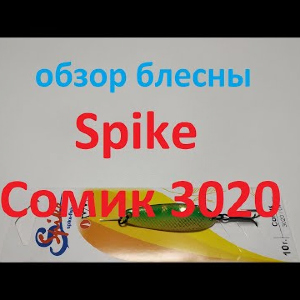 Видеообзор колебалки Spike Сомик 3020 по заказу Fmagazin