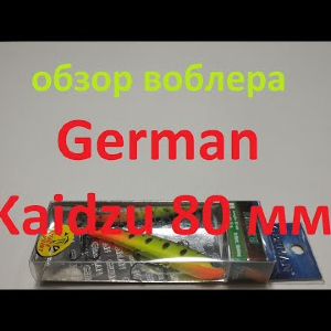 Видеообзор раттлина German Kaidzu 80 мм по заказу Fmagazin