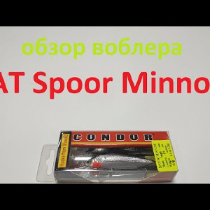 Видеообзор воблера BAT Spoor Minnow по заказу Fmagazin
