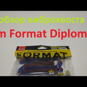 Видеообзор виброхвоста Iam Format Diplomat по заказу Fmagazin