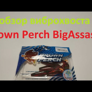 Видеообзор виброхвоста Brown Perch BigAssasin по заказу Fmagazin