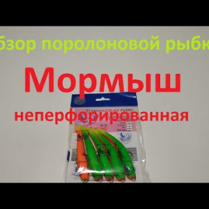 Видеообзор поролоновой рыбки Мормыш ЛП неперфорированная по заказу Fmagazin