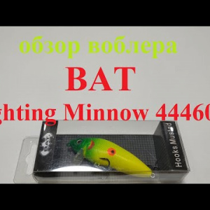 Видеообзор воблера BAT Fighting Minnow 4446065 по заказу Fmagazin