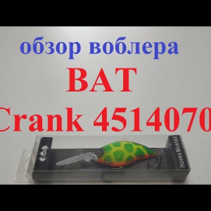 Видеообзор воблера BAT Crank 4514070 по заказу Fmagazin
