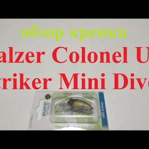 Видеообзор кренка Balzer Colonel UV Striker Mini Diver по заказу Fmagazin